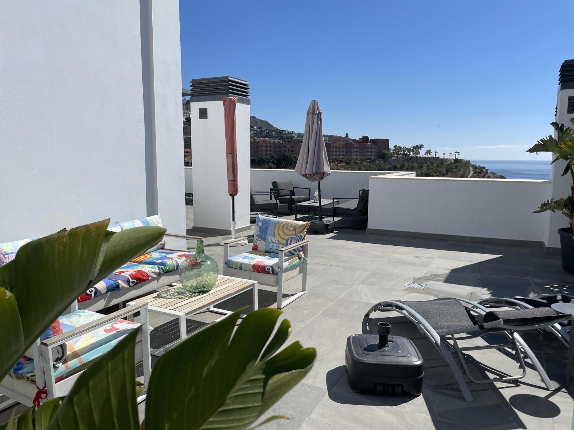 Sunny Penthouse Beach Apartment With Panoramic Views Almuñécar Buitenkant foto